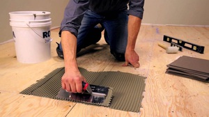 Правила подготовки деревянного покрытия для укладки плитки