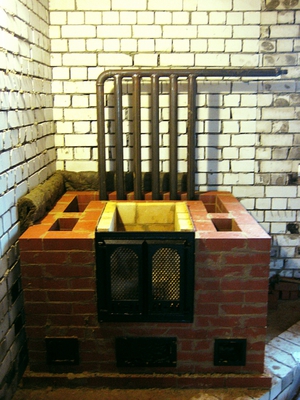 Самодельный котел для водяного отопления на дровах