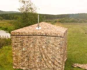 Баня палатка с печкой