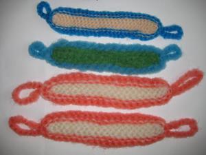 Вязание для начинающих: как связать мочалку крючком