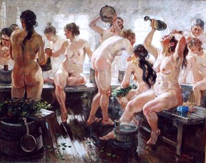 Женщины в бане
